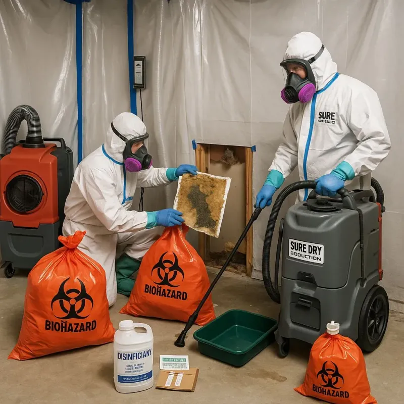 Contaminated Water Handling Protocols process in Dresher, PA