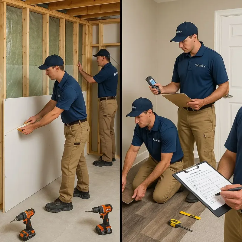 Repairs and Reconstruction process in Dresher, PA