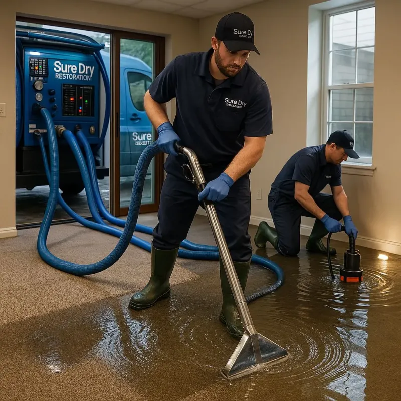 Water Extraction and Removal process in Dresher, PA